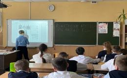 В рамках предметной недели 29.02.2024 в МАОУ СОШ № 73 прошёл урок ОДНКНР среди 5 классов 